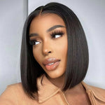 Load image into Gallery viewer, Bob Wig Brazilian Hair Lace Front Human Hair Wigs Short Bob Wig Pre Plucked
