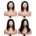 Load image into Gallery viewer, Bob Wig Brazilian Hair Lace Front Human Hair Wigs Short Bob Wig Pre Plucked
