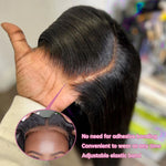 Load image into Gallery viewer, Glueless Preplucked Human Hair Wigs Ready To Wear And Go Brazilian Bone Straight 13x4
