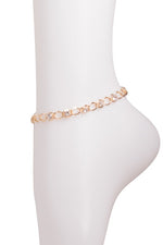 Load image into Gallery viewer, RHINESTONE CHAIN ANKLET
