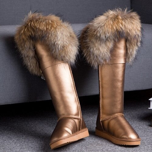 High Knee Winter Boots