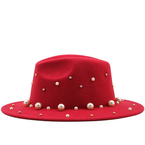 Red Fashion Hat