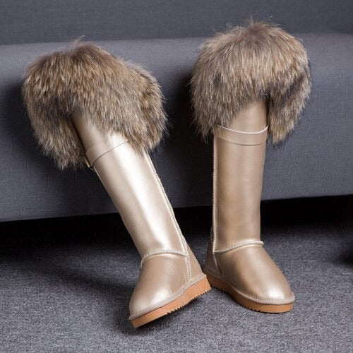 High Knee Winter Boots