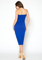 Load image into Gallery viewer, Bellatrix Tube Top Bodycon Midi Dress
