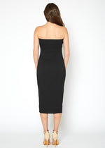 Load image into Gallery viewer, Bellatrix Tube Top Bodycon Midi Dress
