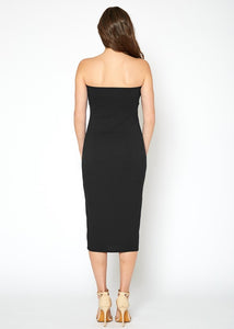 Bellatrix Tube Top Bodycon Midi Dress