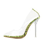 Load image into Gallery viewer, PVC transparent Women Pumps Shoes
