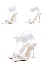 Load image into Gallery viewer, FASHION HEELS SANDALS
