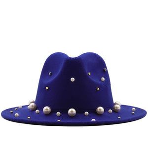 Royal Blue Fashion Hat