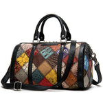 Load image into Gallery viewer, Large Leather Capacity Travel Handbag
