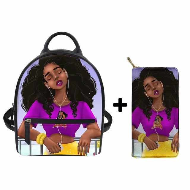 Mini Backpack & Matching Wallet β NidouloveShop