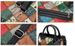 Load image into Gallery viewer, Large Leather Capacity Travel Handbag
