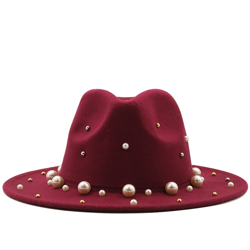 Burgundy Fashion Hat