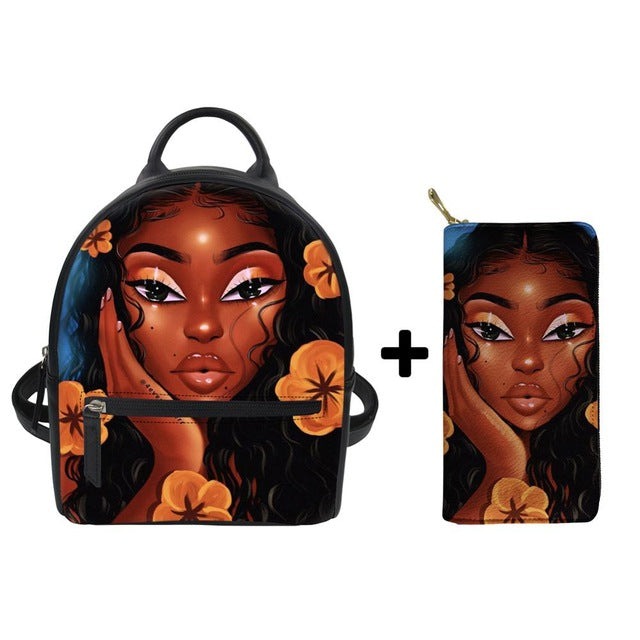 Mini Backpack & Matching Wallet β NidouloveShop