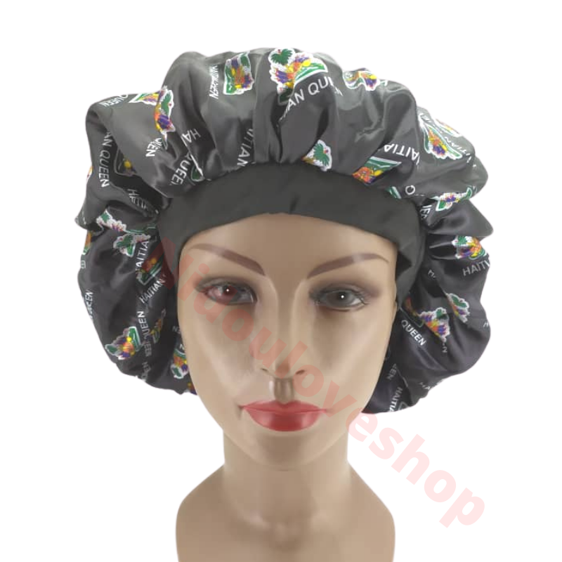 Haitian Queen Satin Bonnet