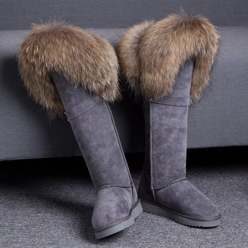 High Knee Winter Boots