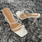 Load image into Gallery viewer, FASHION HEELS SANDALS
