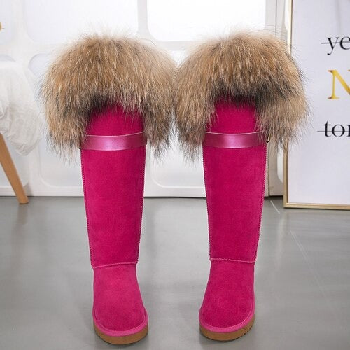 High Knee Winter Boots