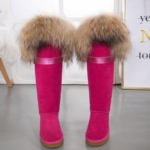 High Knee Winter Boots