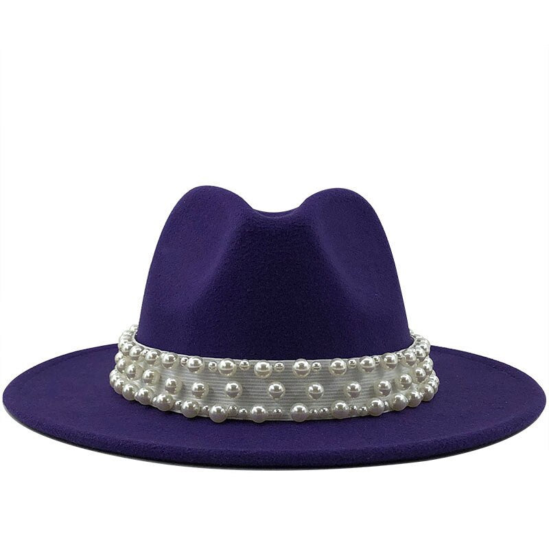 Purple Fashion Hat