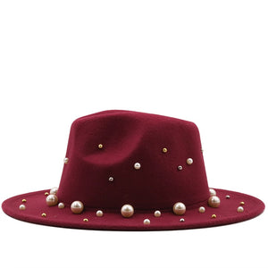 Burgundy Fashion Hat