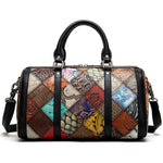 Load image into Gallery viewer, Large Leather Capacity Travel Handbag
