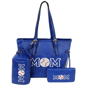 Mom Handbag & Wallet 3pc/set