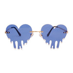 Load image into Gallery viewer, Rimless Heartbreak Sunglasses
