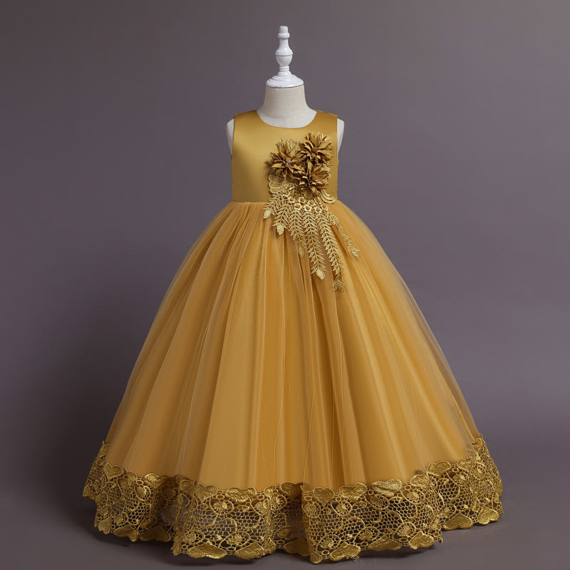 Vintage Flower Girls Dress