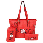 Load image into Gallery viewer, Mom Handbag &amp; Wallet 3pc/set
