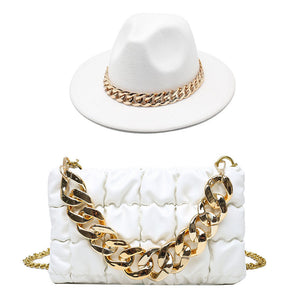 Handbag & Matching Hat