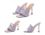 Load image into Gallery viewer, FASHION HIGH HEELS SANDALS
