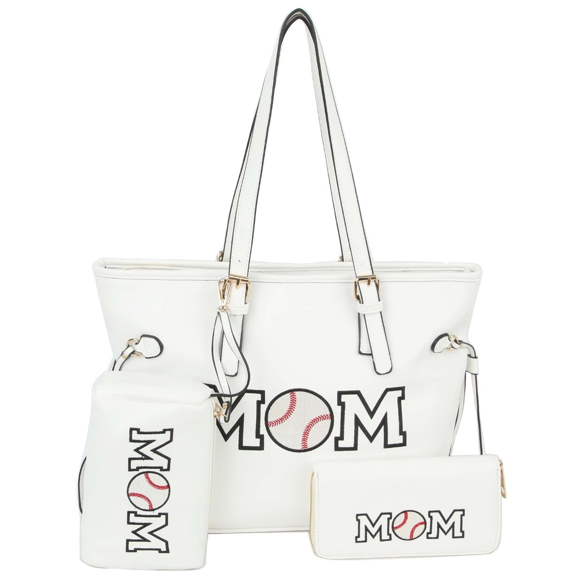 Mom Handbag & Wallet 3pc/set