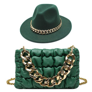 Handbag & Matching Hat