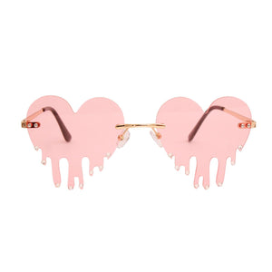 Rimless Heartbreak Sunglasses