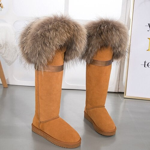 High Knee Winter Boots