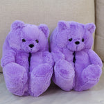 Load image into Gallery viewer, Teddy Bear Slippers
