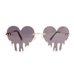 Load image into Gallery viewer, Rimless Heartbreak Sunglasses
