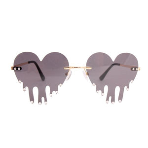 Rimless Heartbreak Sunglasses