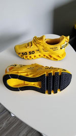 Load image into Gallery viewer, Ginger Yellow Tennis Shoes
