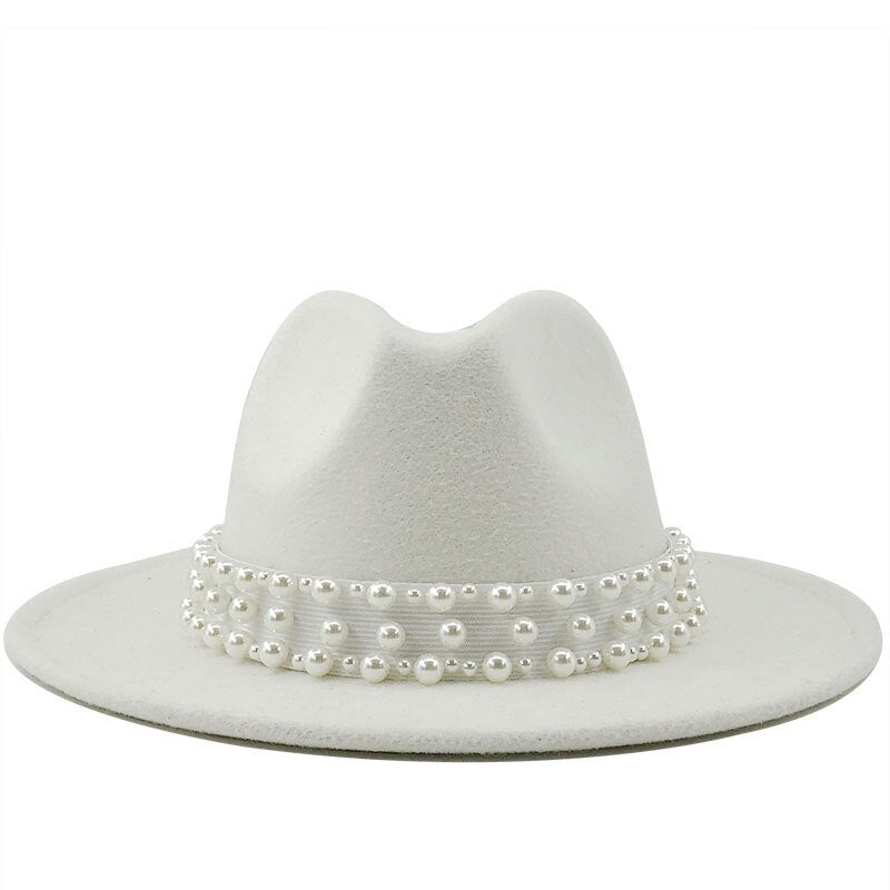 White Fashion Hat