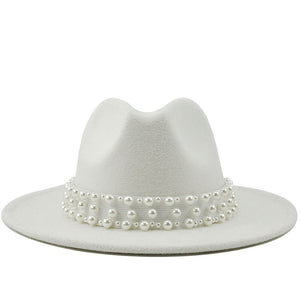 White Fashion Hat