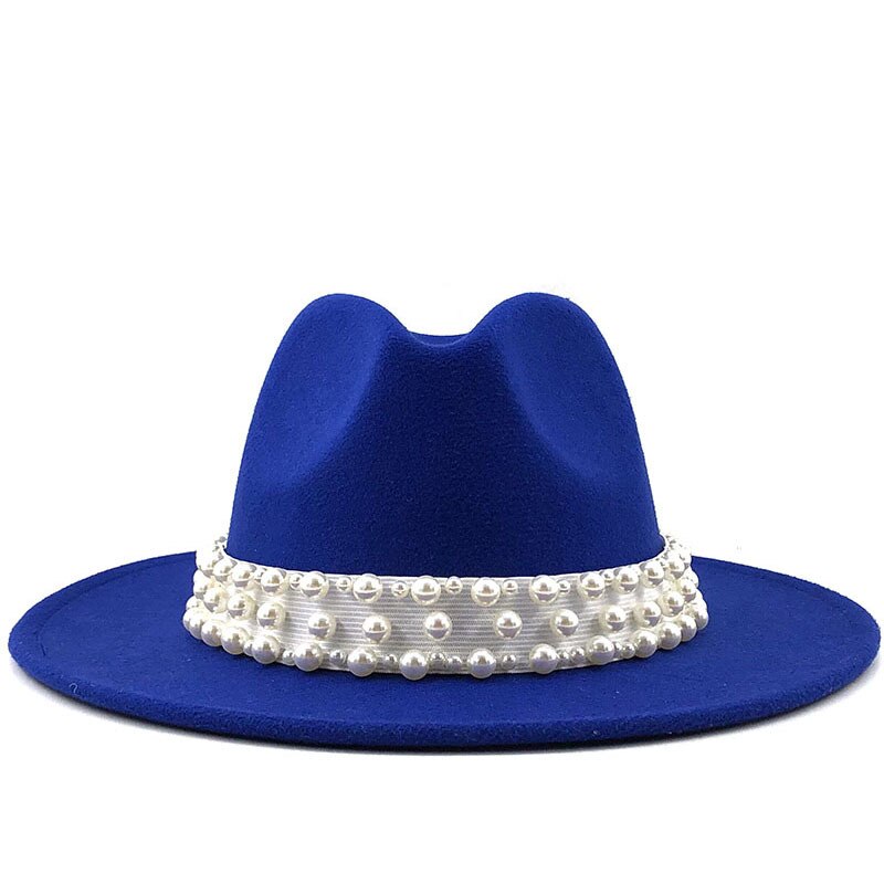 Royal Blue Fashion Hat