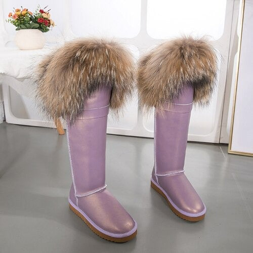 High Knee Winter Boots