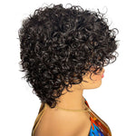 Load image into Gallery viewer, Pixie Cut Wig Human Hair Short Curly
