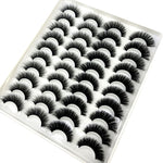 Load image into Gallery viewer, 20 Pairs 18-25 mm 3d Mink Lashes
