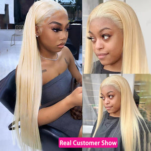 Blonde Lace Front Wig Human Hair