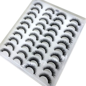 20 Pairs 18-25 mm 3d Mink Lashes