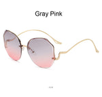 Load image into Gallery viewer, Round Sunglasses Gradient Fashion
