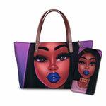 Load image into Gallery viewer, Handbag With Matching Wallet 2pc/set
